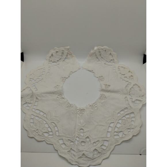 Lot Of 4 Prairie Collar Lace Inserts - Battenburg - Ann's - Annie - Picture 4 of 9